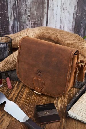 Naturledertasche model 193247 Galanter