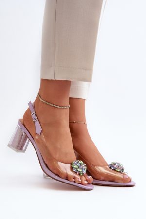 Sandalen mit Absatz model 195423 Step in style