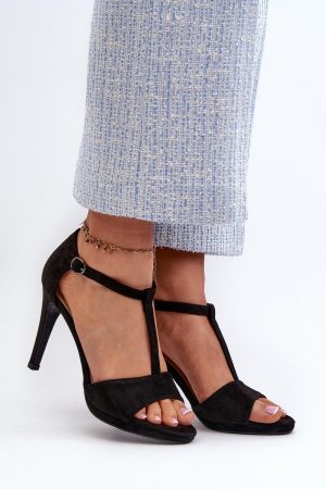 Sandalen mit Absatz model 196238 Step in style