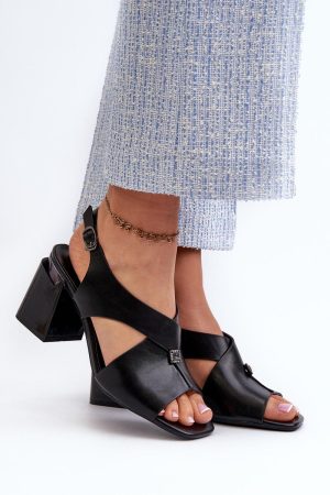 Sandalen mit Absatz model 196320 Step in style