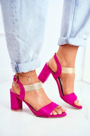 Sandalen mit Absatz model 196324 Step in style