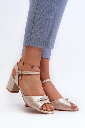 Sandalen mit Absatz model 196331 Step in style