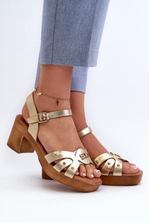 Sandalen mit Absatz model 196334 Step in style