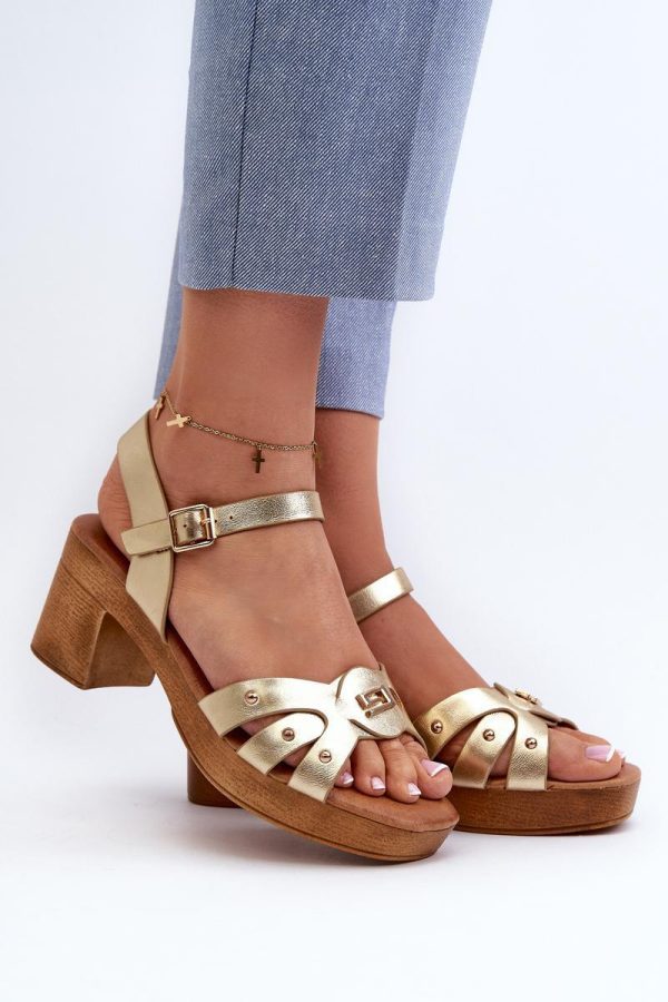 Sandalen mit Absatz model 196334 Step in style