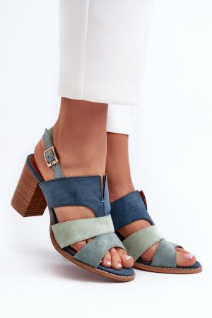 Sandalen mit Absatz model 196630 Step in style