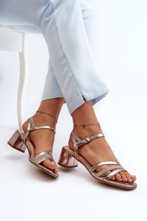 Sandalen mit Absatz model 196656 Step in style