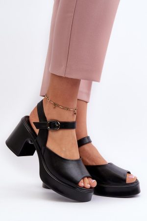 Sandalen mit Absatz model 196959 Step in style