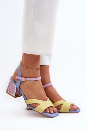Sandalen mit Absatz model 196968 Step in style