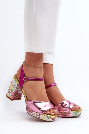 Sandalen mit Absatz model 196971 Step in style