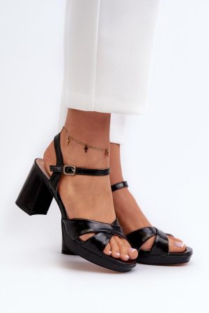 Sandalen mit Absatz model 196979 Step in style