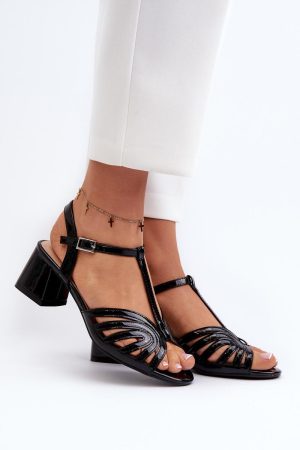 Sandalen mit Absatz model 197091 Step in style