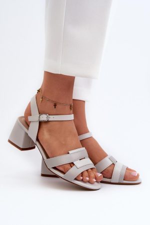 Sandalen mit Absatz model 197094 Step in style