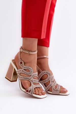 Sandalen mit Absatz model 197173 Step in style