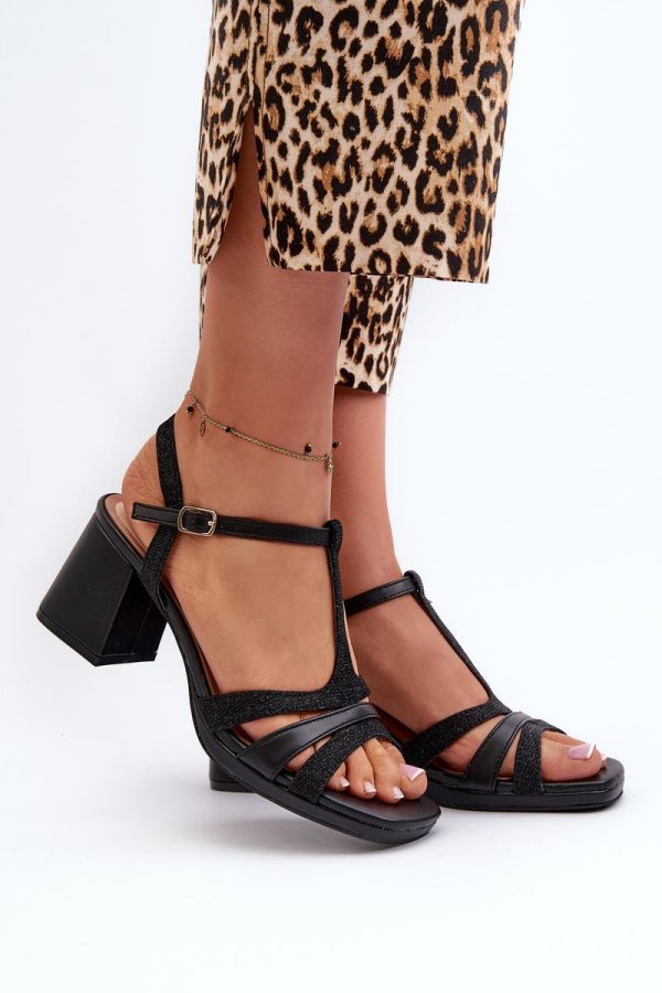 Sandalen mit Absatz model 197573 Step in style