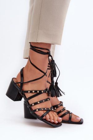 Sandalen mit Absatz model 197584 Step in style