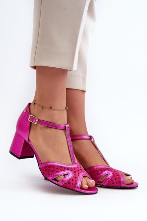 Sandalen mit Absatz model 197700 Step in style