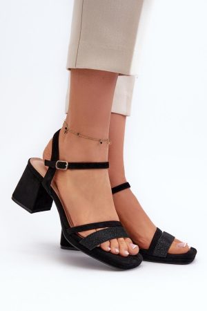 Sandalen mit Absatz model 197897 Step in style