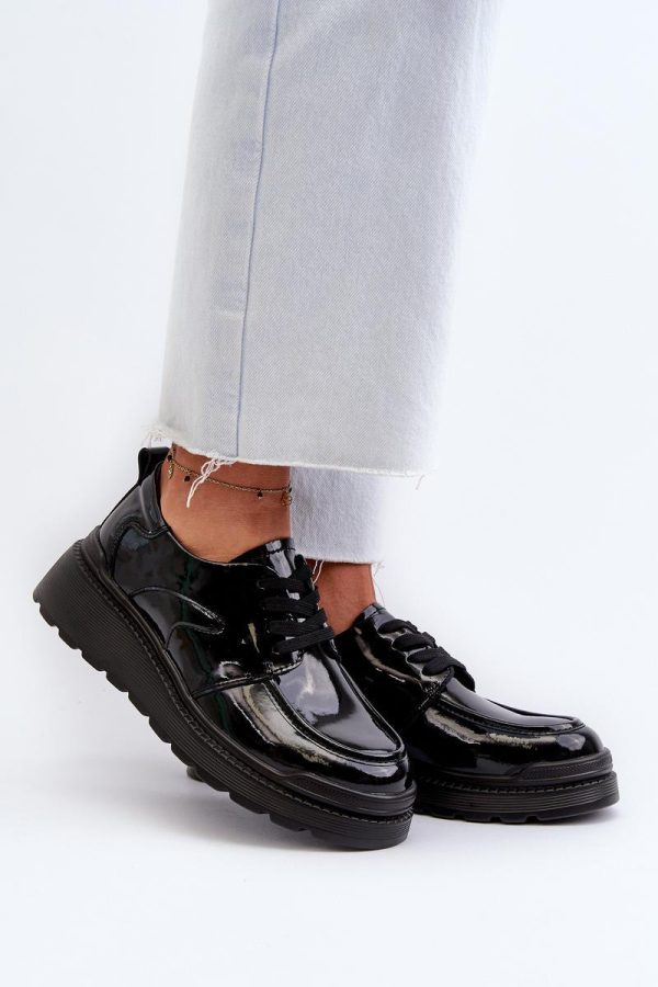 Plateau-Halbschuhe model 198014 Step in style
