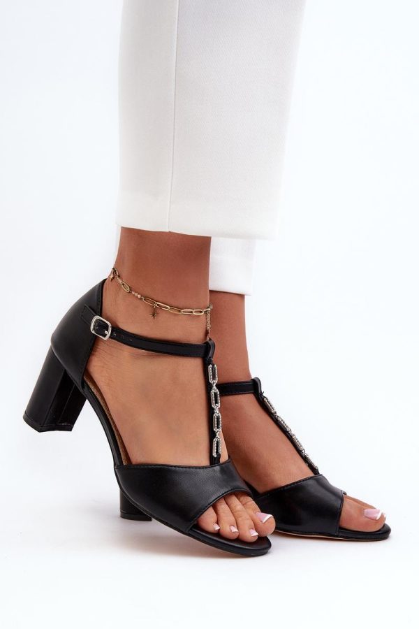 Sandalen mit Absatz model 198199 Step in style