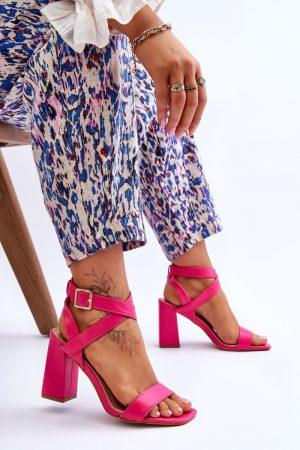 Sandalen mit Absatz model 177729 Step in style