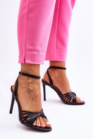 Sandalen mit Absatz model 181072 Step in style