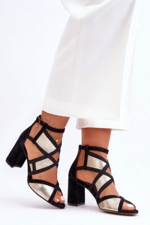 Sandalen mit Absatz model 181633 Step in style