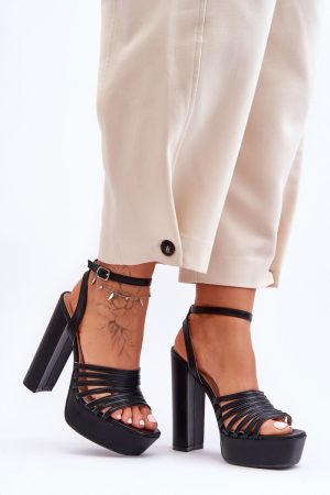 Sandalen mit Absatz model 181640 Step in style