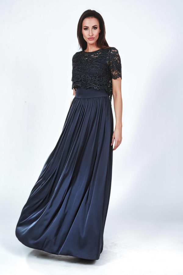 Langes Kleid model 184315 Marselini