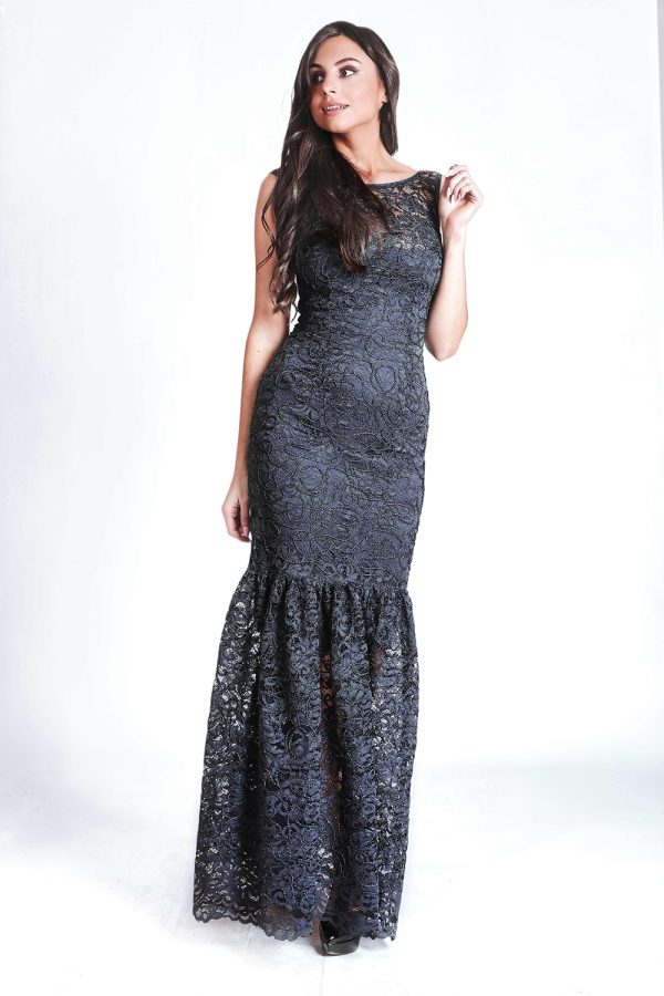Langes Kleid model 184318 Marselini