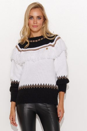 Pullover model 185289 Makadamia