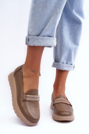 Plateau-Halbschuhe model 186094 Step in style